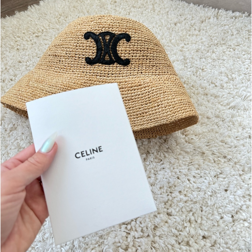 CELINE WOVEN HAT